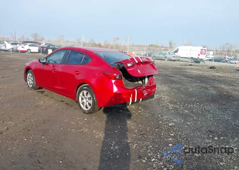 2017 Mazda Mazda3 Sport z USA, uszkodzony, nr VIN JM1BN1U7XH1102600